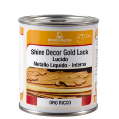 Рідка поталь для інтер'єру Borma Wachs Shine Decor Gold Lack